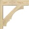 Ekena Millwork Balboa Block Rough Sawn Outlooker, Douglas Fir, 6"W x 22"D x 22"H OUT06X22X22BOA05RDF - alternate 2